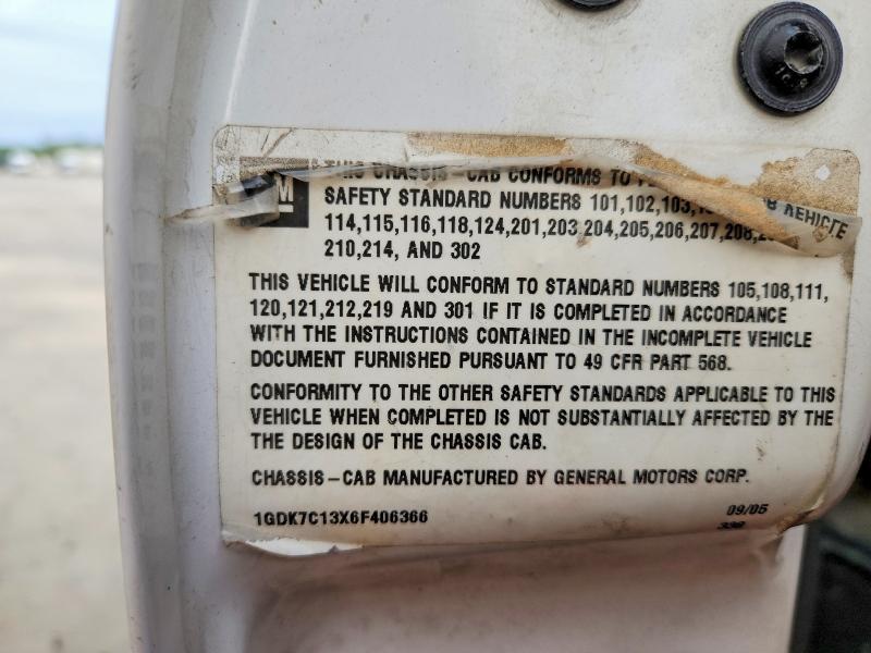 2006 GMC C7500 Dump Truck