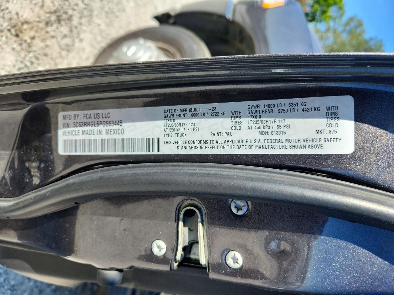 2023 Dodge RAM 3500 Tradesman