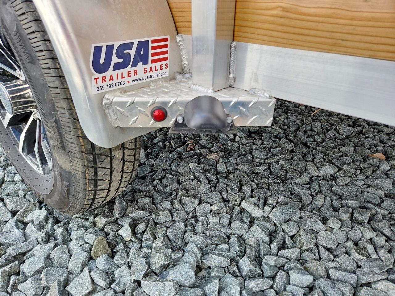 2025 H & H H7612WSA-030 Utility Trailer