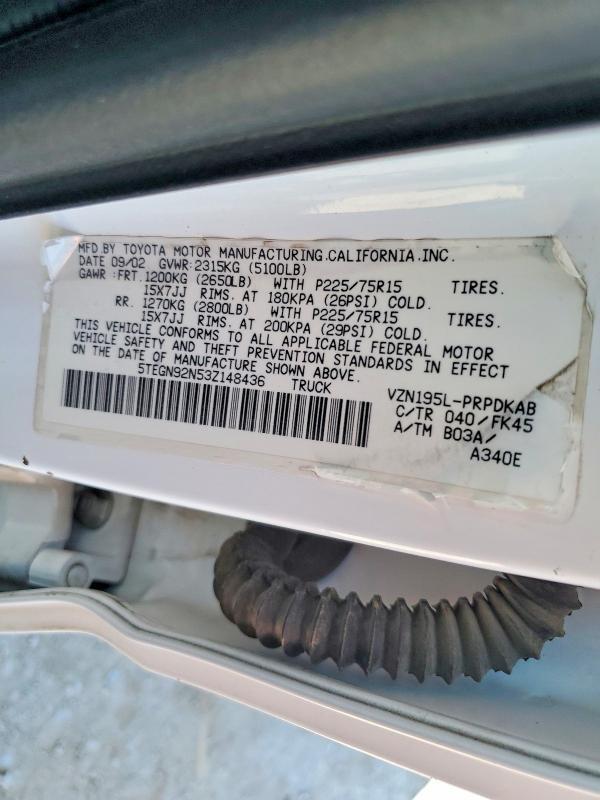 2003 Toyota Tacoma Double cab Prerunner