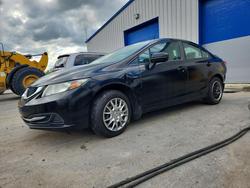 Salvage cars for sale from Copart Glassboro, NJ: 2015 Honda Civic lx
