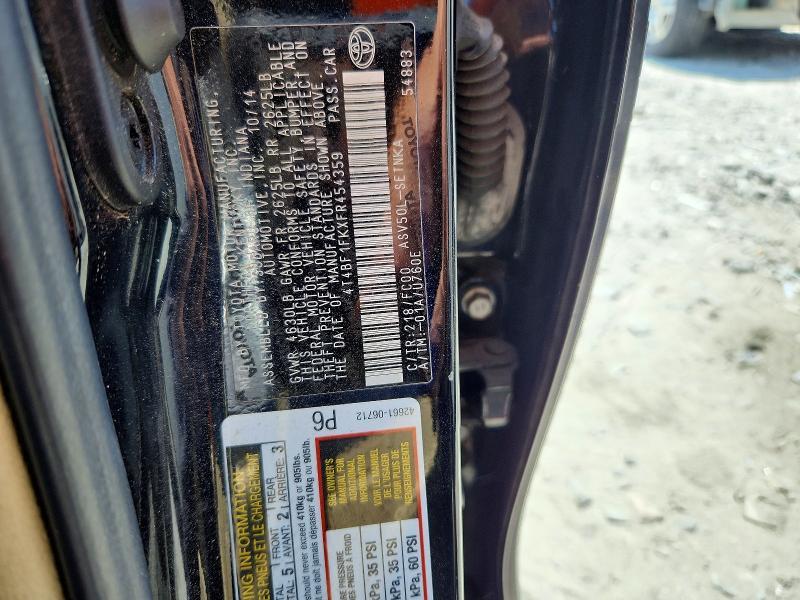 2015 Toyota Camry le