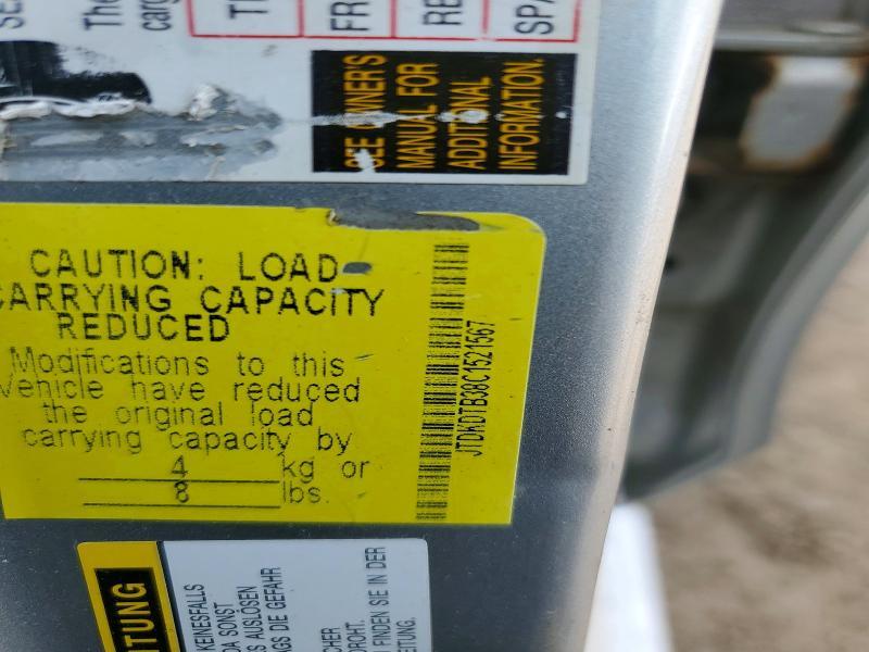 2012 Toyota Prius c two