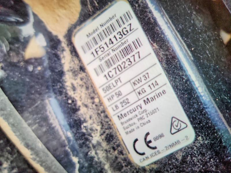 2022 Mercury Boat Motor