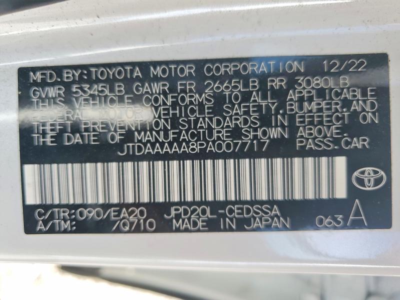 2023 Toyota Mirai xle