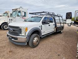 Camiones salvage sin ofertas aún a la venta en subasta: 2017 Ford F550 Super Duty Flatbed Truck