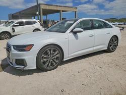 Audi salvage cars for sale: 2019 Audi A6 Prestige
