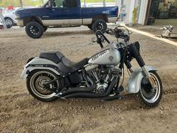 Salvage motorcycles for sale at Rogersville, MO auction: 2012 Harley-Davidson Flstfb Fatboy LO