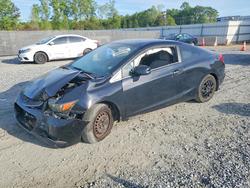 Honda Civic salvage cars for sale: 2012 Honda Civic lx