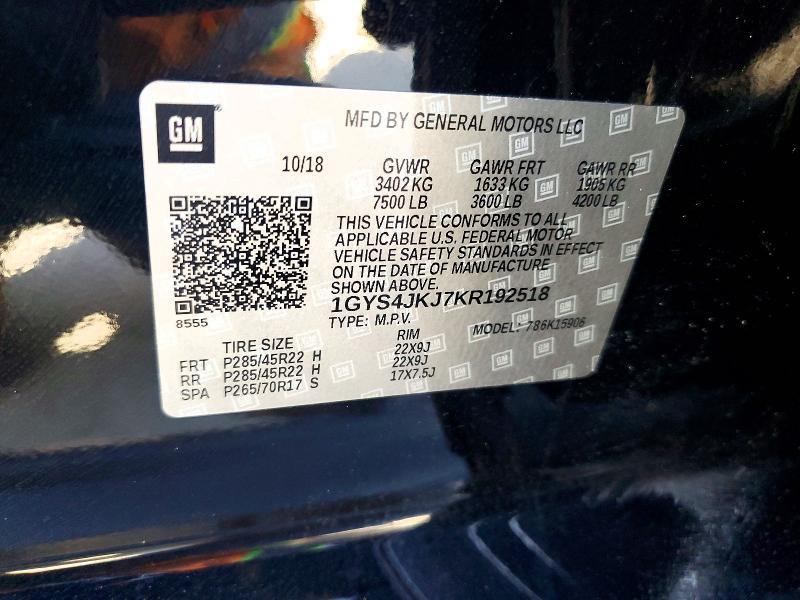 2019 Cadillac Escalade esv Premium Luxury