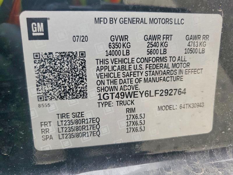 2020 GMC Sierra K3500 Denali