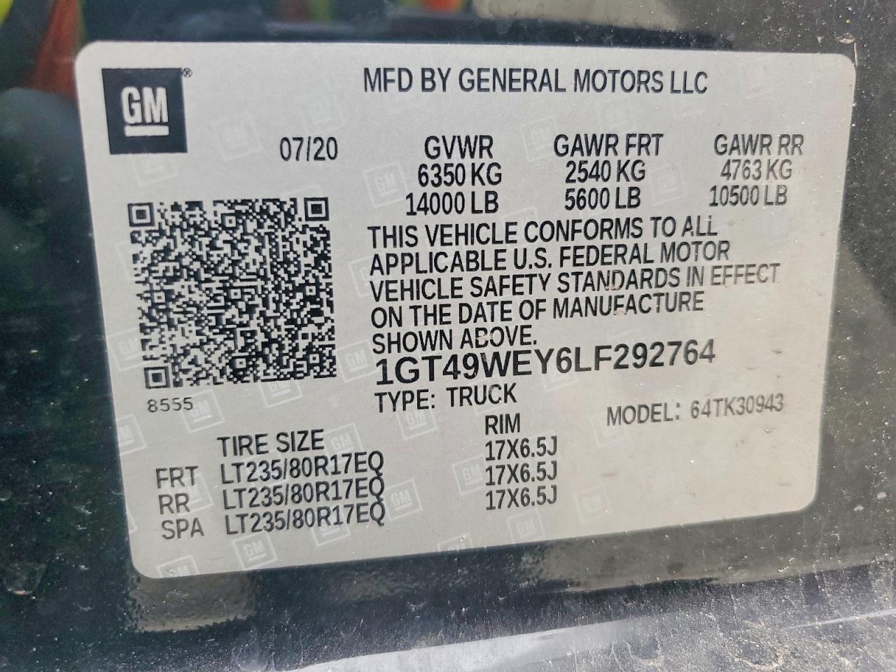 2020 GMC Sierra K3500 Denali