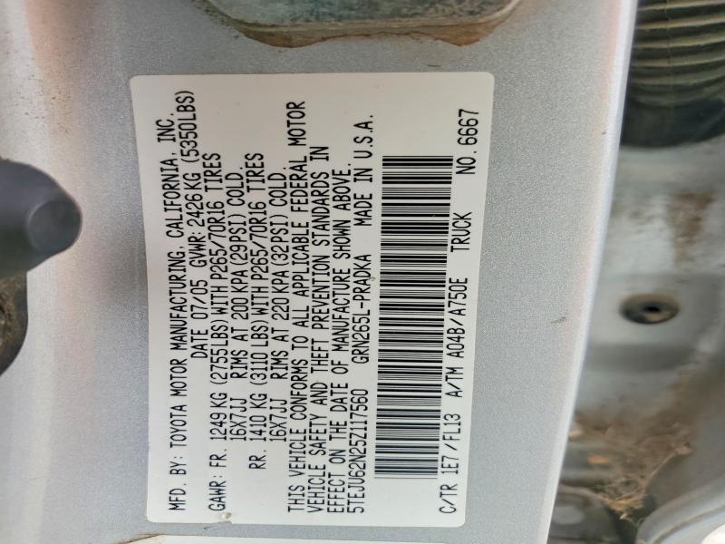 2005 Toyota Tacoma Prerunner V6