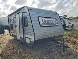 Salvage trucks for sale at Corpus Christi, TX auction: 2017 Coleman Travel Trailer