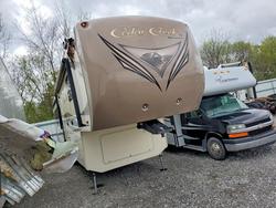 Salvage trucks for sale at Leroy, NY auction: 2016 Foresriver 2016 Forest River Cedar Creek Camper
