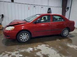 Salvage cars for sale from Copart West Mifflin, PA: 2006 Toyota Corolla ce