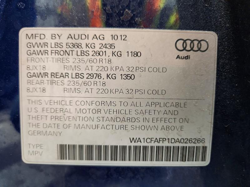 2013 Audi Q5 Premium