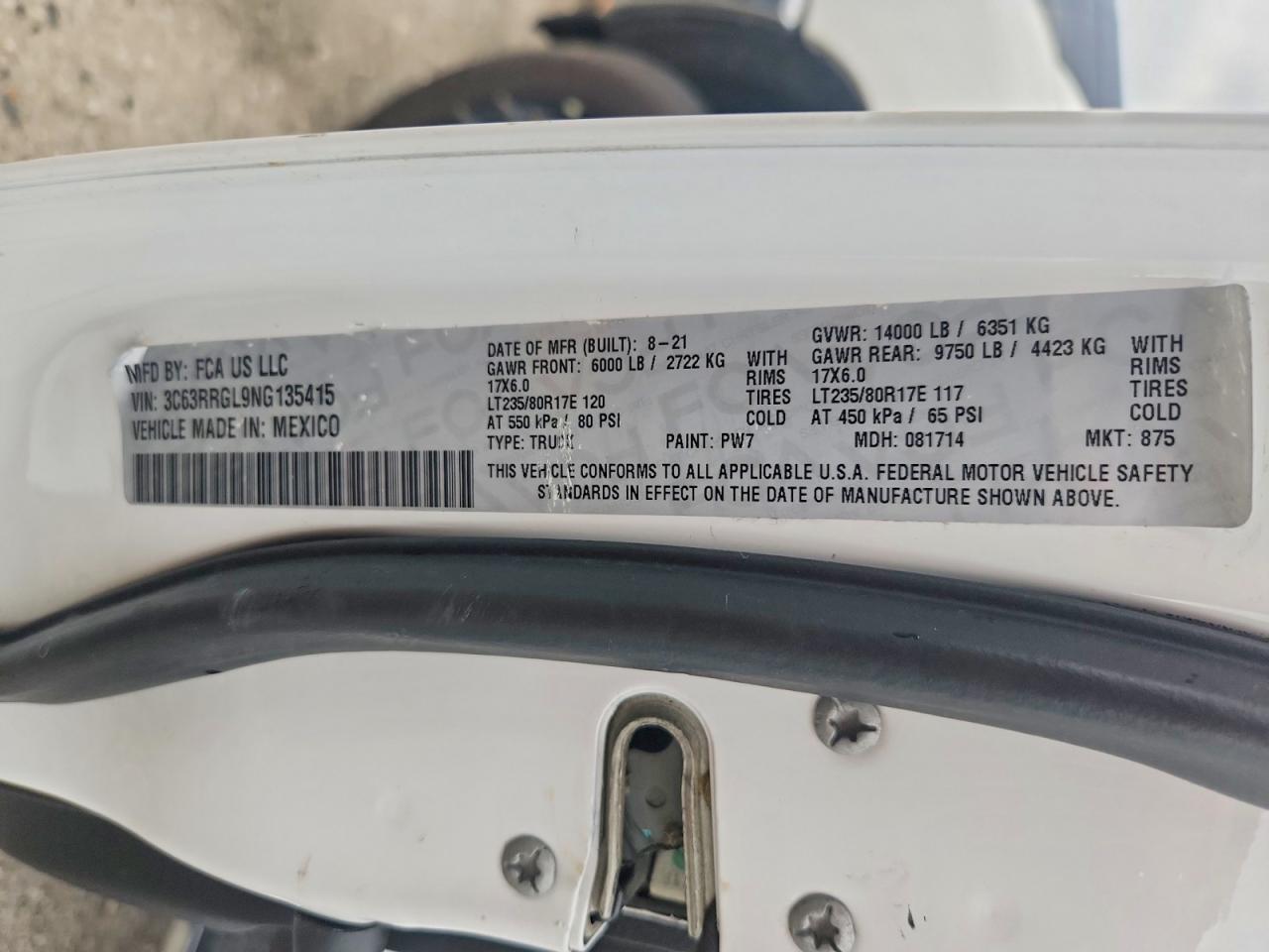 2022 Dodge RAM 3500 Tradesman