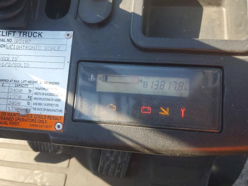 2017 Toyota 8FGCU20 Forklift