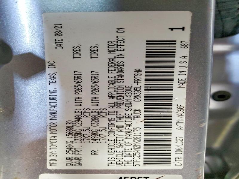 2021 Toyota Tacoma TRD Sport