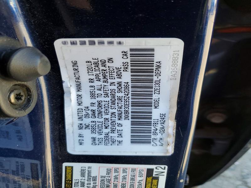 2005 Toyota Corolla le