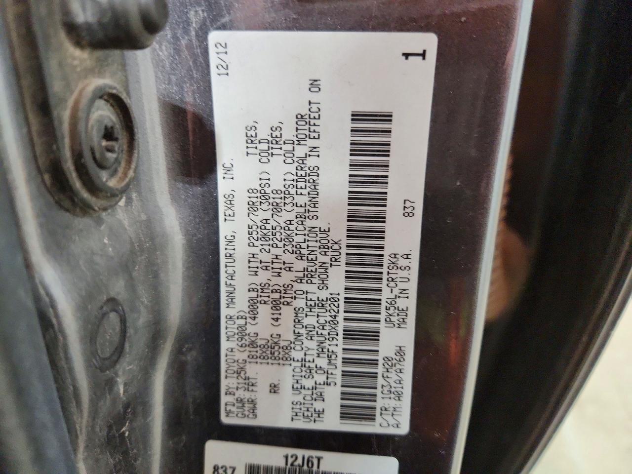 2013 Toyota Tundra Double Cab SR5