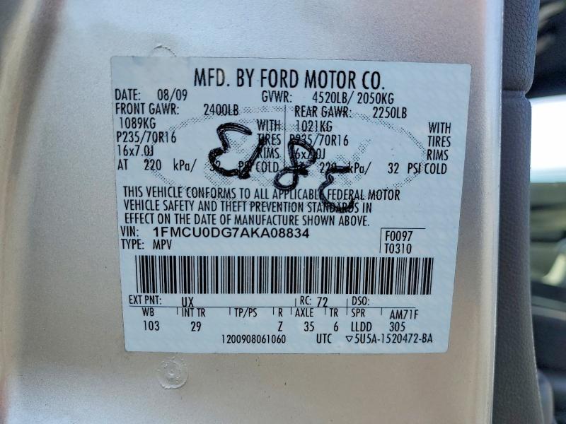 2010 Ford Escape xlt