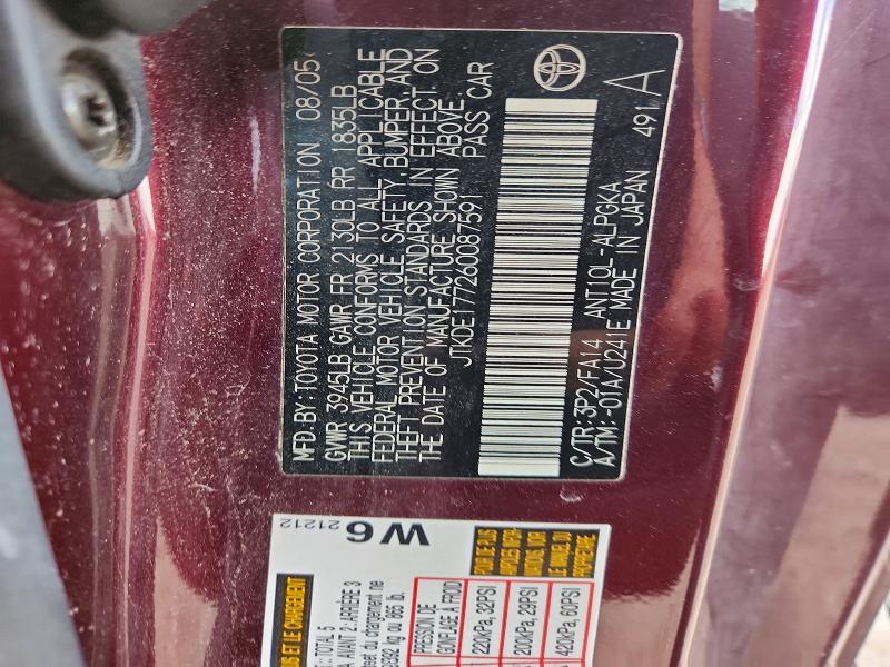 2006 Scion Tc Base