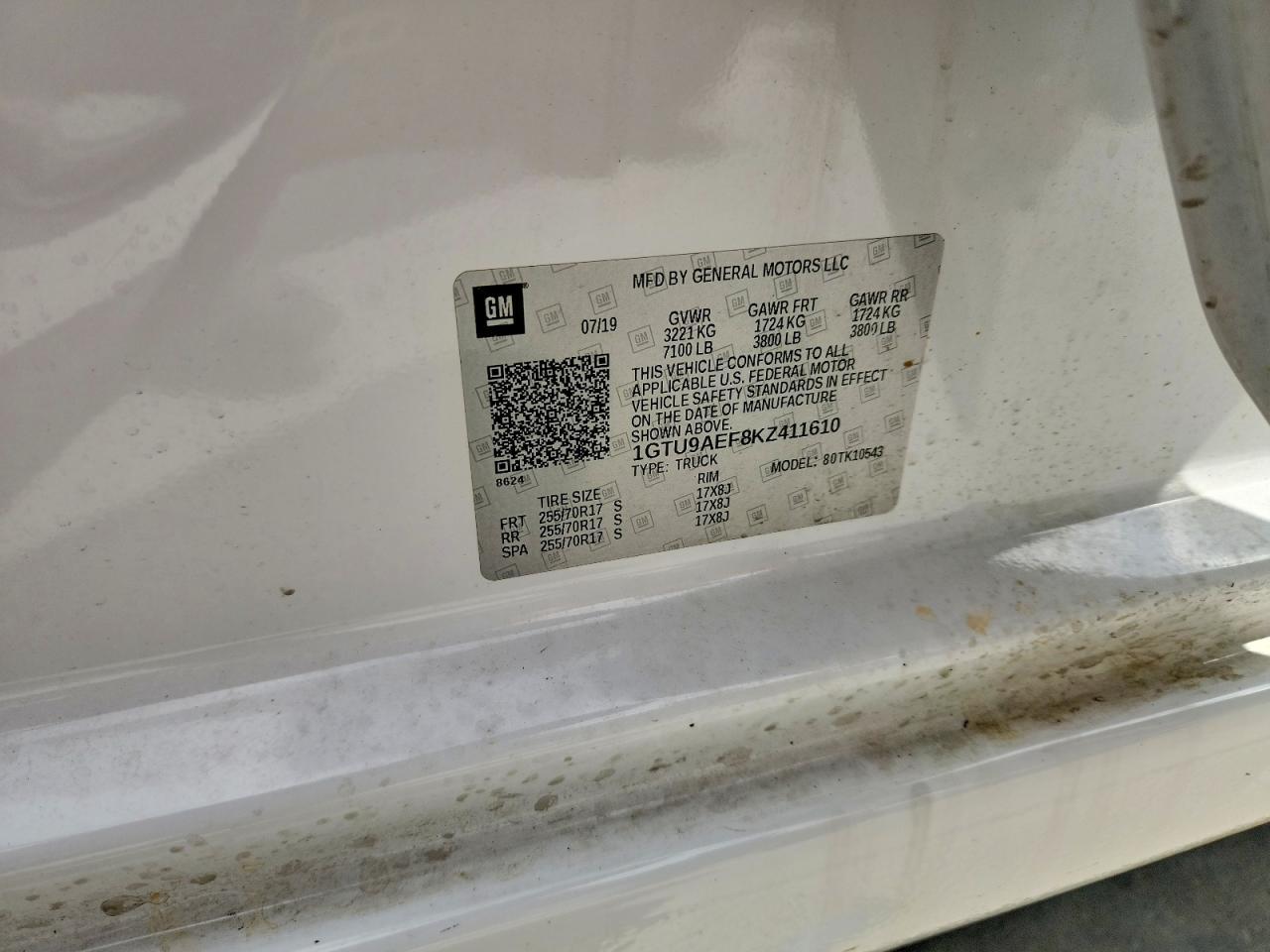 2019 GMC Sierra K1500