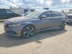 Honda salvage cars for sale: 2018 Honda Accord Sport