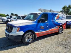 Salvage trucks for sale at Antelope, CA auction: 2016 Nissan NV 2500 HD SV