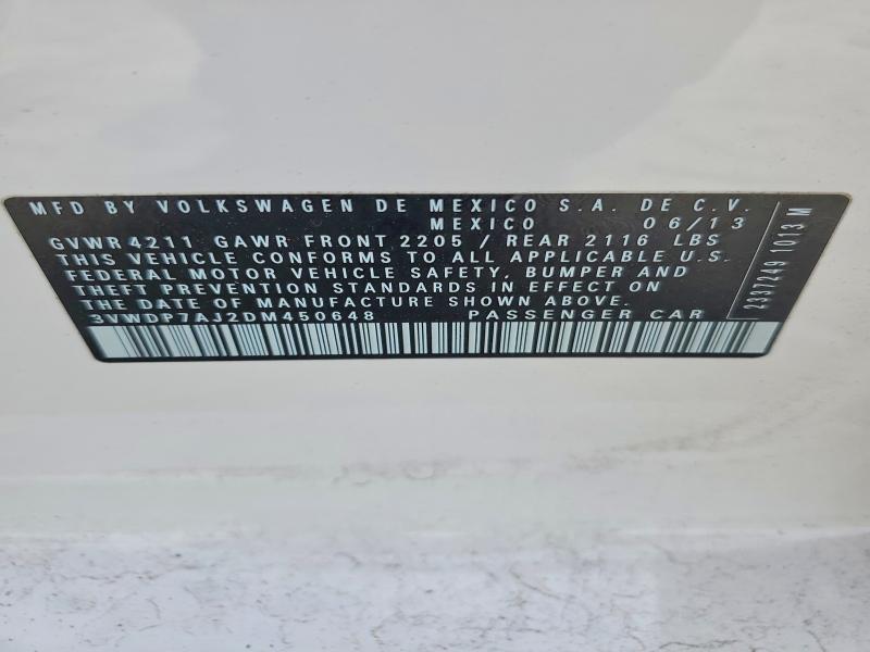 2013 Volkswagen Jetta se