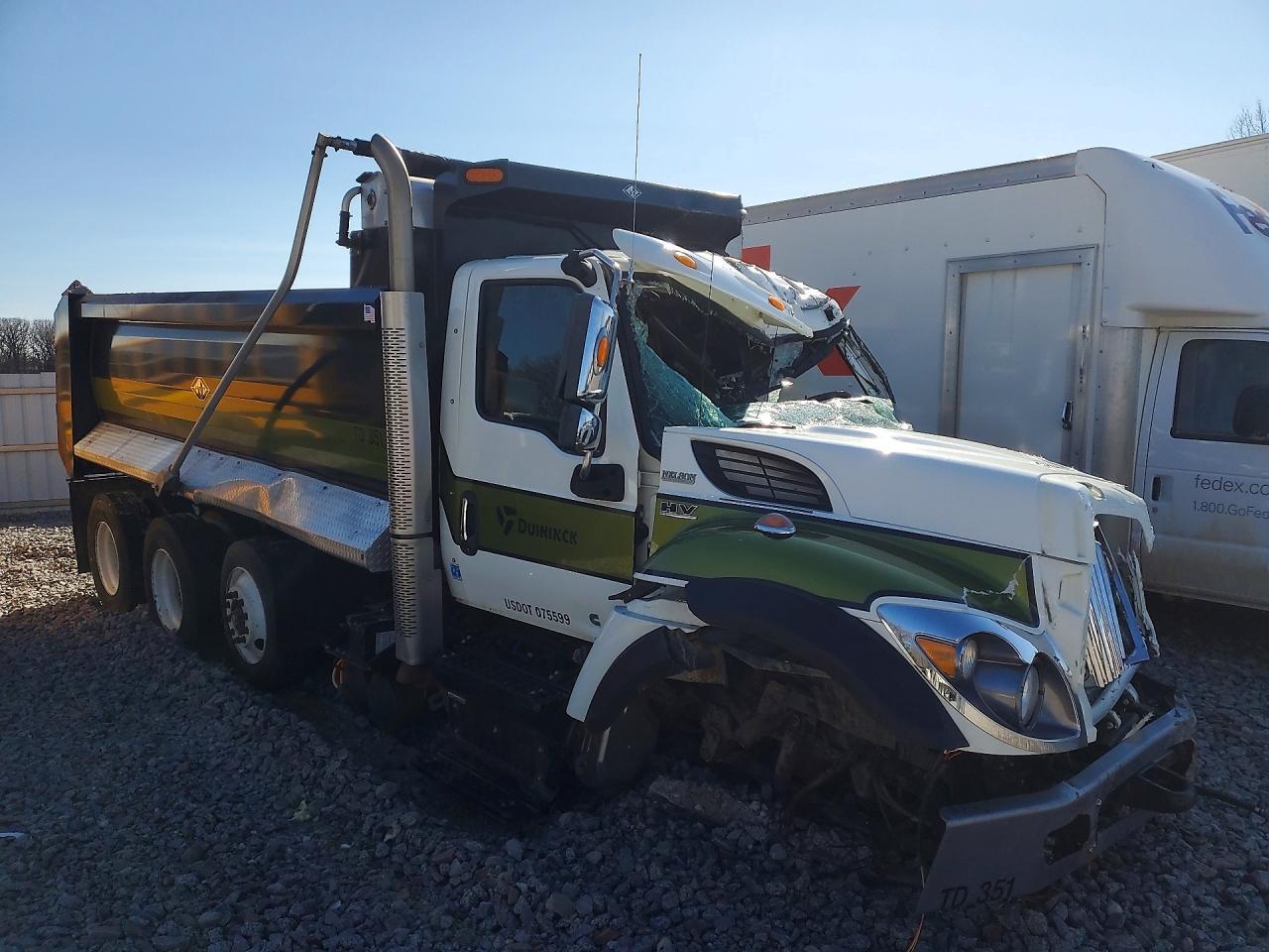 2022 International HV507 Dump Truck