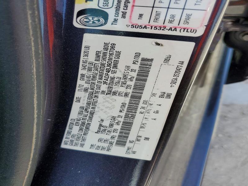 2013 Ford Fiesta se