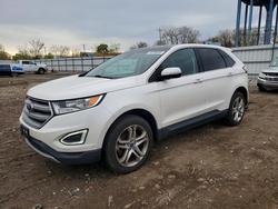 Ford Edge salvage cars for sale: 2016 Ford Edge Titanium