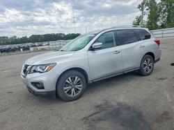 Nissan Pathfinder salvage cars for sale: 2018 Nissan Pathfinder sv