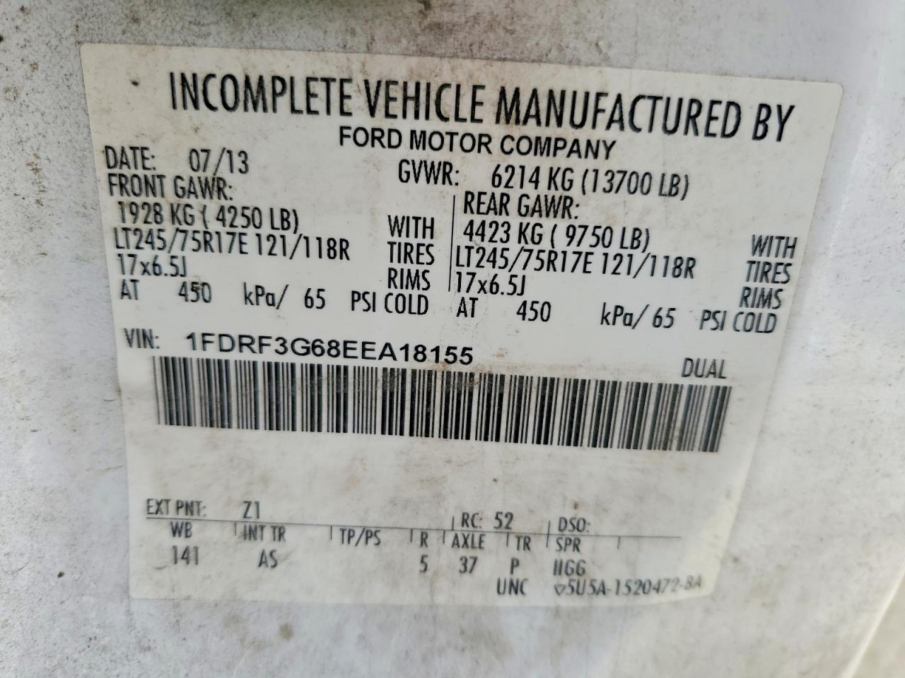 2014 Ford F350 Super Duty