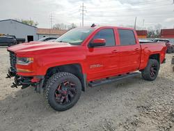 Salvage cars for sale from Copart Columbus, OH: 2017 Chevrolet Silverado K1500 LT