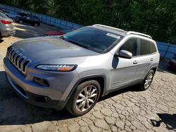 Jeep salvage cars for sale: 2015 Jeep Cherokee Limited
