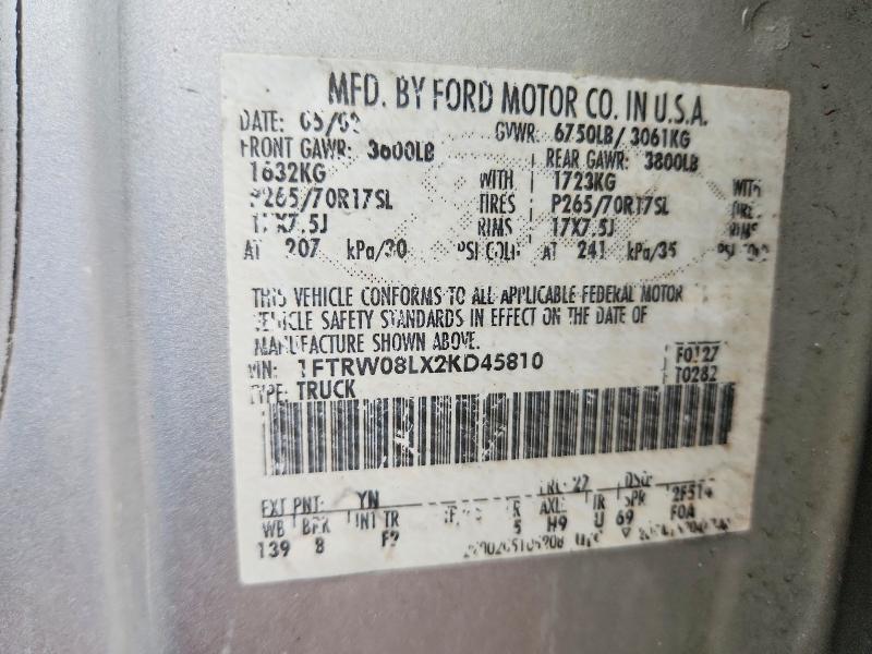 2002 Ford F150 Supercrew