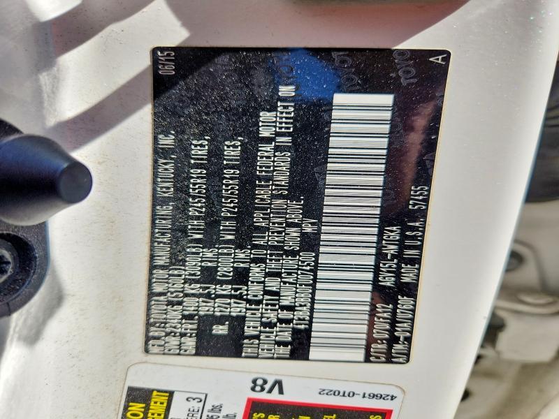 2015 Toyota Venza le