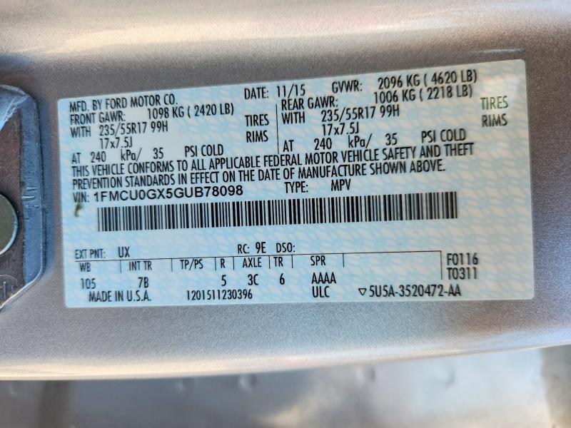 2016 Ford Escape se