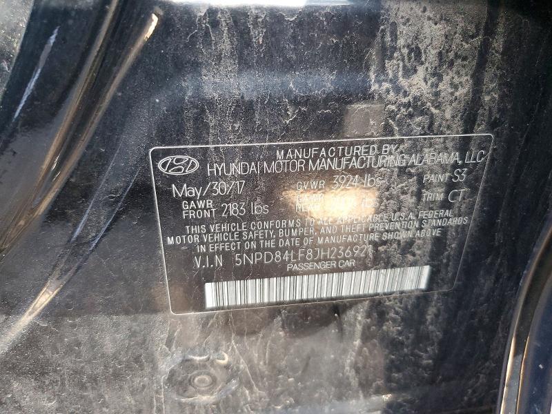 2018 Hyundai Elantra sel