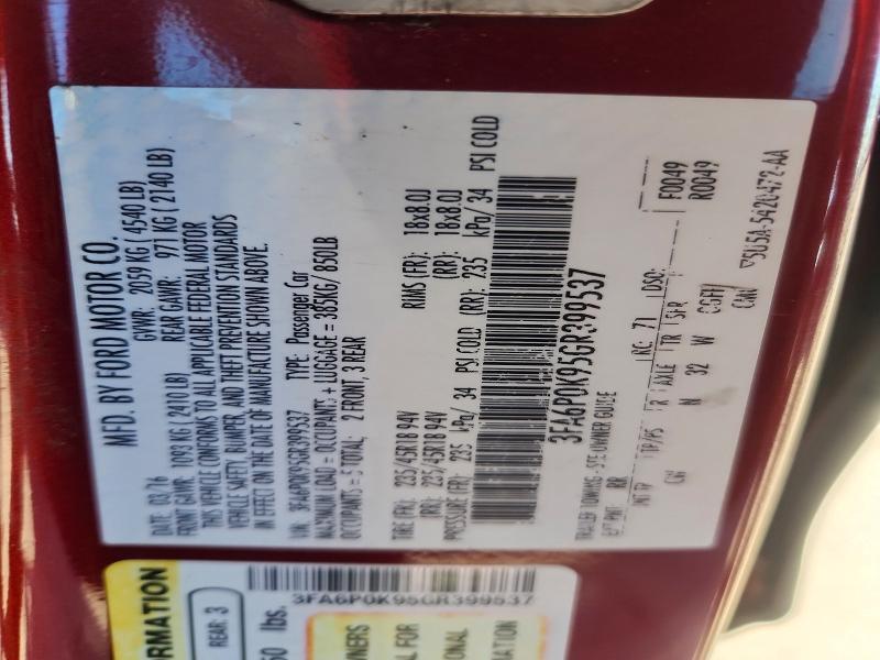 2016 Ford Fusion Titanium