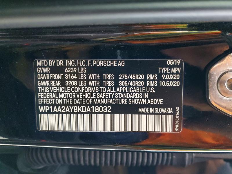 2019 Porsche Cayenne