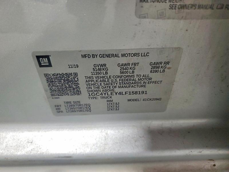 2020 Chevrolet Silverado K2500 Heavy Duty