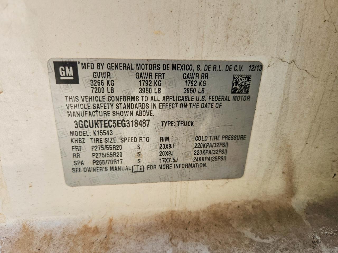 2014 Chevrolet Silverado K1500 High Country