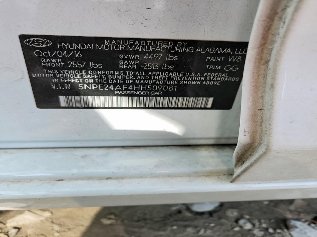 2017 Hyundai Sonata se