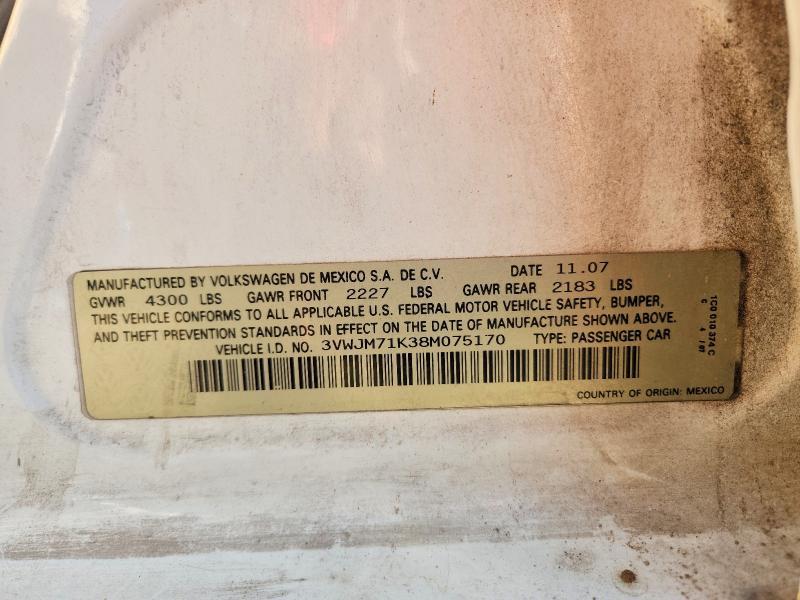 2008 Volkswagen Jetta s