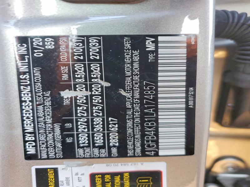 2020 Mercedes-Benz Gle 350 4matic